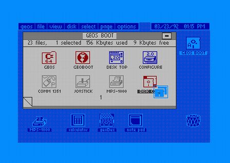 GEOS on Commodore 64