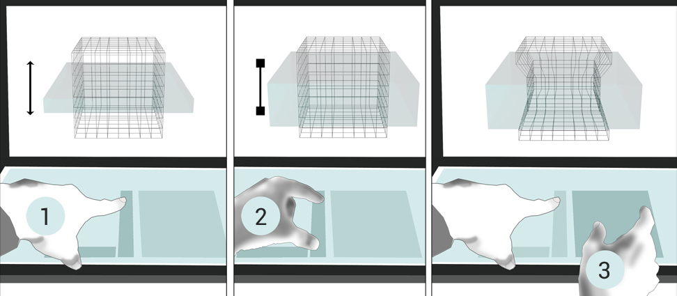 Image of edge-loop scaling workflow