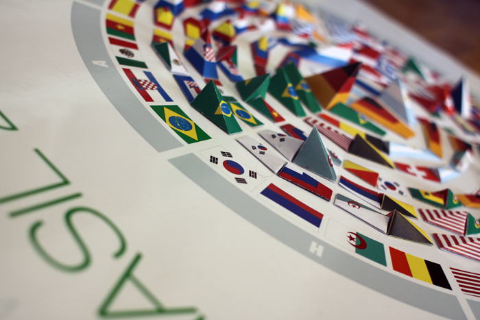 World Cup PaperViz Poster in detail